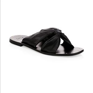 Joie Bentia Knotted Leather Slide